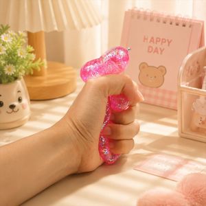 Jouet anti-stress en forme de chien avec paillettes, rebond lent, unisexe, pour les plus de 14 ans - Product Image 4