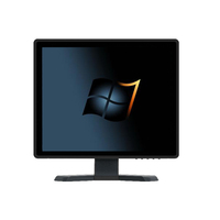 Écran LCD CCTV 15 pouces avec rapport d'écran 4:3, résolution 1024*768, avec AV/BNC/VGA/USB