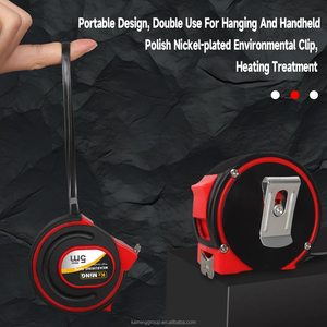 Thước dây đo có vỏ cao su thiết kế mới, khóa trượt, 3m 5m 7.5m 10m - Product Image 4