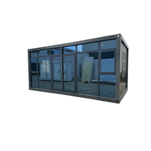 โครงการดีไซน์วิลล่าสไตล์ยุโรปสองชั้นทำจากเหล็กอ่อนหรูหราสำหรับที่ตั้งแคมป์การก่อสร้างชั่วคราวสำหรับที่พักอาศัยที่หรูหรา - Product Image 5