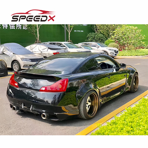 For <strong>Infiniti</strong> G37 G25 2 Door Carbon Fiber Upgrade Wide Body Kit Front Rear Bumper Auto <strong>Parts</strong> G37 - Product Image 4