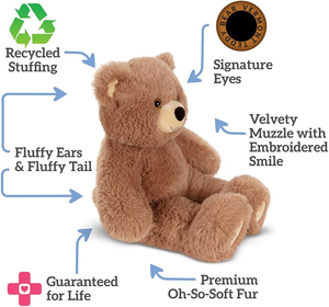 Nuevo Diseño 2026: Oso de Peluche Marrón Suave y Acogedor <span class=keywords><strong>para</strong></span> <span class=keywords><strong>Dormir</strong></span>, Ideal <span class=keywords><strong>para</strong></span> Pascua - Product Image 2