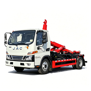 Camión de Basura JAC 4x2 con Gancho Elevador, Contenedor Desmontable de 5-8m³, Brazo Hidráulico con Gancho para Recolección de Residuos - Product Image 6