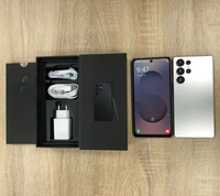 Smartphone S25 Ultra Android 15 5G Débloqué Mondial de Haute Qualité, Meilleure Vente, Mémoire Flash 16 Go + 1 To, Caméra HD 108 MP