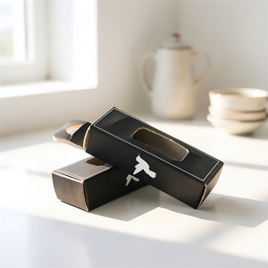 Boîtes en papier recyclé personnalisées de haute qualité avec estampage à chaud, impression quadricolore, boîte vide jetable de 2 g pour cartouche de 1 ml - Product Image 1