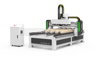 Machine de fraisage CNC 4 axes pour le bois ANBEN 1325, best-seller, avec contrôle DSP Syntec RichAuto, moteur pas à pas/servo multi-broches