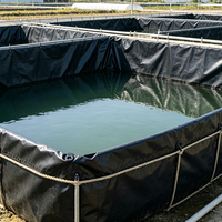 Bâche en PE robuste, résistante aux UV et imperméable, pour bassin à poissons, agriculture, usage extérieur