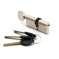 Cylindre de serrure de porte modèle européen de haute qualité serrure de porte à mortaise cylindre en laiton clé principale serrure à cylindre