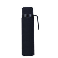 BORGE Bouteille isotherme sous vide 1000 ml pour thé Yerba Mate, en acier inoxydable, avec poignée