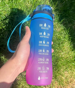 Botella de Agua Deportiva de Lujo 2026, 750 ml, Colorida, con Logotipo Personalizado al por Mayor, Forma Curva en S, Botella de Gimnasio de Plástico, a Prueba de Fugas, Taza Portátil - Product Image 3