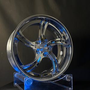 Jantes monobloc en alliage à déport profond, peintes et chromées, 6x139.7 5x130 5x127 5x120 17 18 20 22 pouces pour <span class=keywords><strong>Audi</strong></span> <span class=keywords><strong>R8</strong></span> Q5 A8 - Product Image 1