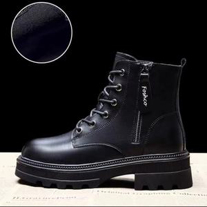 <span class=keywords><strong>Botas</strong></span> de Nieve Cortas para Mujer, Estilo Martin, Antideslizantes, con Forro de Felpa Cálido de Algodón, Populares en Invierno de 2026 - Product Image 3