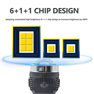 Idison W35-S Đen tri-màu kép chiếu cao beam75w thấp beam57w Sương Mù Ánh sáng 8300ml ống kính máy chiếu foglamp cho TOYOTA 3.0inch - Product Image 4