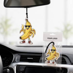 SHINY - Ambientador de Coche Personalizado con Diseño Divertido, Ecológico, de 400 g/m², con Aroma, en Forma de Tarjeta, Colorido, para Colgar - Product Image 2