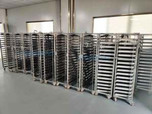 Chariot de <span class=keywords><strong>boulangerie</strong></span> commercial <span class=keywords><strong>à</strong></span> 18 niveaux, chariot <span class=keywords><strong>à</strong></span> plateaux <span class=keywords><strong>à</strong></span> roulettes - Product Image 5