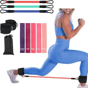 Workout Equipment Legs Legs Resistance Bands Sets for Glutes Training Ankle Resistance Bands Resistance Loop Exercise Bands