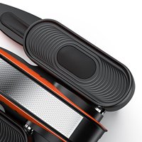 Stepper portátil para ejercicios bajo el escritorio, masajeador de pies con rodillos, diseñado para fitness sin esfuerzo y entrenamiento para el cuidado de personas mayores