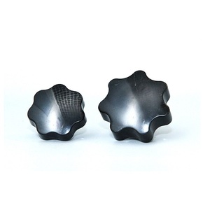 M5 M6 M8 M10 poignée prune en bakélite noire tête sept étoiles vis de bouton de serrage en plastique pour <span class=keywords><strong>poignées</strong></span> et boutons de meubles de machine-outil - Product Image 1