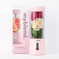 Boîte de mélangeur imprimé personnalisé Mini USB Rechargeable Portable boîte de papier de mélangeur de jus de fruits emballage pour mélangeurs