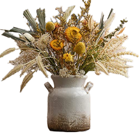 Vases en céramique mate personnalisés de luxe en gros pour la décoration d'hôtels, de maisons et de bureaux