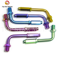 Ajustador de Cable de Acelerador CNC de 90 Grados TITST Motor, Ajustador de Cable de Freno y Embrague para Motocicleta Dirt Pit Bike, Repuestos