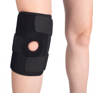 <span class=keywords><strong>Rodillera</strong></span> <span class=keywords><strong>con</strong></span> estabilizadores laterales <span class=keywords><strong>Soporte</strong></span> de rodilla transpirable y ajustable Ideal para entrenamiento atlético y alivio del dolor de rodilla - Product Image 3