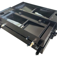 Pièces de soudage personnalisées en usine OEM Métal Universel Système de tiroirs de rangement de lit de camionnette personnalisé en usine Tiroirs doubles