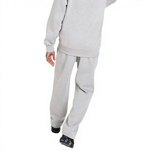 Conjunto de Sudadera con Capucha Unisex al por Mayor, Pantalones Deportivos Cómodos, Tela Suave, Corte Informal Relajado, Personalización de Marca, Múltiples Tallas - Product Image 3