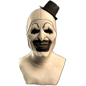 Máscara de Látex de Rostro Completo de Payaso Joker Terrifier Art para Cosplay, Utilería de Disfraz de Terror para Halloween y Accesorio para Fiestas de Carnaval - Product Image 2