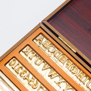 Moldes de Letras y Números de Latón para Grabado en Cuero, Fuentes Personalizables - Product Image 5
