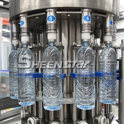 500ml PET Flasche 4000bph Trinkwasser Reinwasser flasche Abfüll maschine