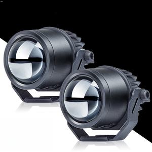 Phare LED pour moto avec lentille de dégagement de la route, faisceau intégré haut/bas, ligne de coupure, éclairage avant auxiliaire, lumière de vélo - Product Image 6