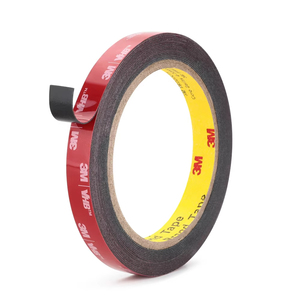 Ruban adhésif double face 3M VHB 5925 noir, ruban adhésif en mousse résistant et imperméable, adapté à la décoration de bande lumineuse LED pour camping-car - Product Image 1