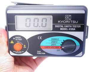Kyoritsu 4105A-H Medidor Digital de Resistencia de Tierra con Estuche Rígido 4105A-H MEDIDOR DIGITAL DE RESISTENCIA DE TIERRA 4105A / 4105A-H MEDIDOR DE RESISTENCIA DE TIERRA Ea - Product Image 6