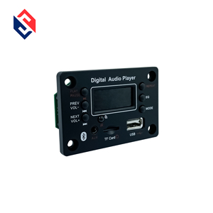 LED USB TF FM Radio Audio lettore MP3 modulo decodificatore circuito musicale fabbrica all'ingrosso blu dente <span class=keywords><strong>5.0</strong></span> 5V 12V cavi neri SFD - Product Image 4