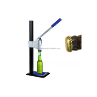 Machine manuelle de capsulage de bière, capsuleuse de bouteilles en verre pour boissons gazeuses et bières, pour usage en restaurant, scelleuse de bouteilles