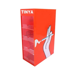 Tùy chỉnh thương mại sàn thuốc lá cửa hàng xì gà cửa hàng hiển thị giá <span class=keywords><strong>Acrylic</strong></span> thuốc lá hiển thị tủ Rack khói cửa hàng hiển thị - Product Image 2
