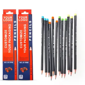 저렴한 럭셔리 라운드 마카롱 시리즈 표준 HB 연필 어린이 문구
