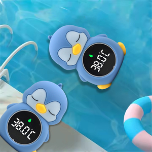 Regalo neonato galleggiante giocattolo da bagno doccia aggiornato sensore per la salute del bambino vasca da bagno termometri intelligenti per bambini - Product Image 3