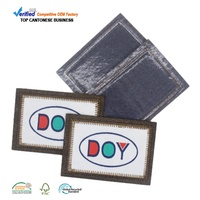 Fabricant de patchs en daim thermocollant de qualité supérieure Logo tissé personnalisé Badges composites en tissu de haute qualité pour vêtements