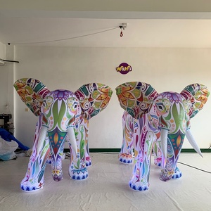 Factory Customized Design Led Lighting Funny Inflatable Promotion Decorative Balloon Colorful Inflatable <strong>Elephant</strong> <strong>Costume</strong> - Product Image 5