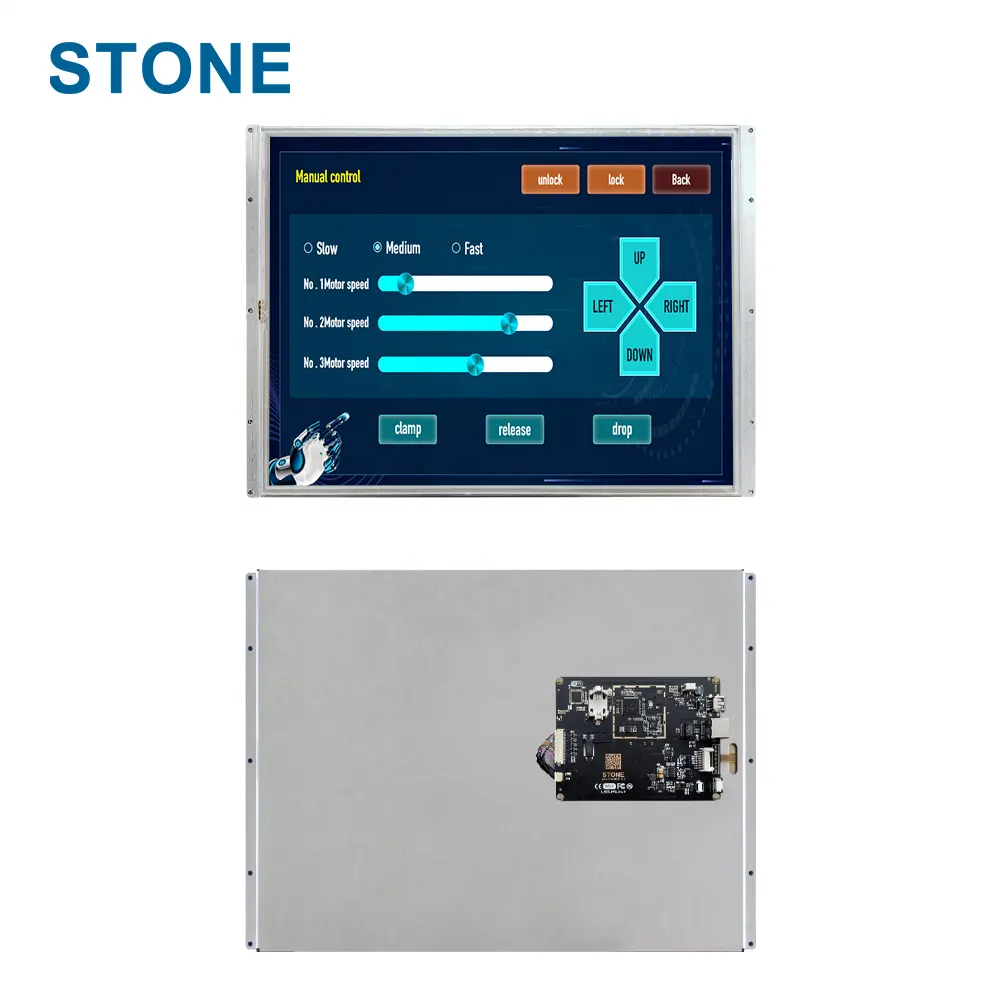 RS232/485/TTL interface 12.1 inch TFT LCD display +touch screen+mother board with CPU