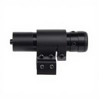 Lampe d'observation portable 75g en métal, dorée, avec points rouges et verts, étanche, antichoc, fixation rapide, pour l'observation des oiseaux