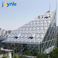 Structure de membrane ETFE pour écran ciel commercial de grande taille, personnalisable, à forme spéciale et à cadre spatial