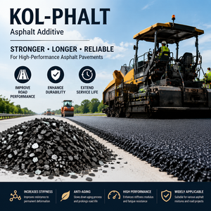 Additivi per Asfalto Stradale per Migliorare la Resistenza al Scivolo e all'Invecchiamento per Progetti di Pavimentazione Autostradale e Traffico Intenso - Product Image 1