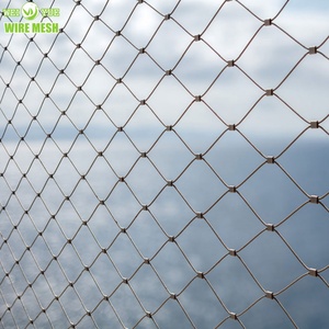 Prix <span class=keywords><strong>d</strong></span>'usine Vente en gros Diamant Trou Câble en acier inoxydable <span class=keywords><strong>Filet</strong></span> à mailles pour la protection des mailles - Product Image 3