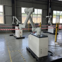 Lengan Robot Otomatis 6 Axis Beban 50kg Robot Penanganan Industri Radius Kerja 2000mm untuk Palletizing dan Transfer Material