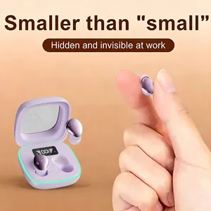 Audífonos Bluetooth 5.4 Invisibles <span class=keywords><strong>B51</strong></span>, Pequeños, TWS, para Dormir, con Reducción de Ruido, Pantalla Digital, para Música y Llamadas - Product Image 6