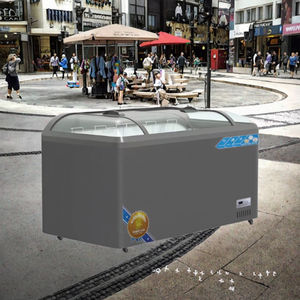 Mini congélateur commercial d'affichage de réfrigérateur de crème glacée refroidissement par air portatif à température unique <span class=keywords><strong>en</strong></span> vente - Product Image 2