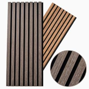 カスタムグリル木製スラット建築装飾天井パネル音響パネル - Product Image 3